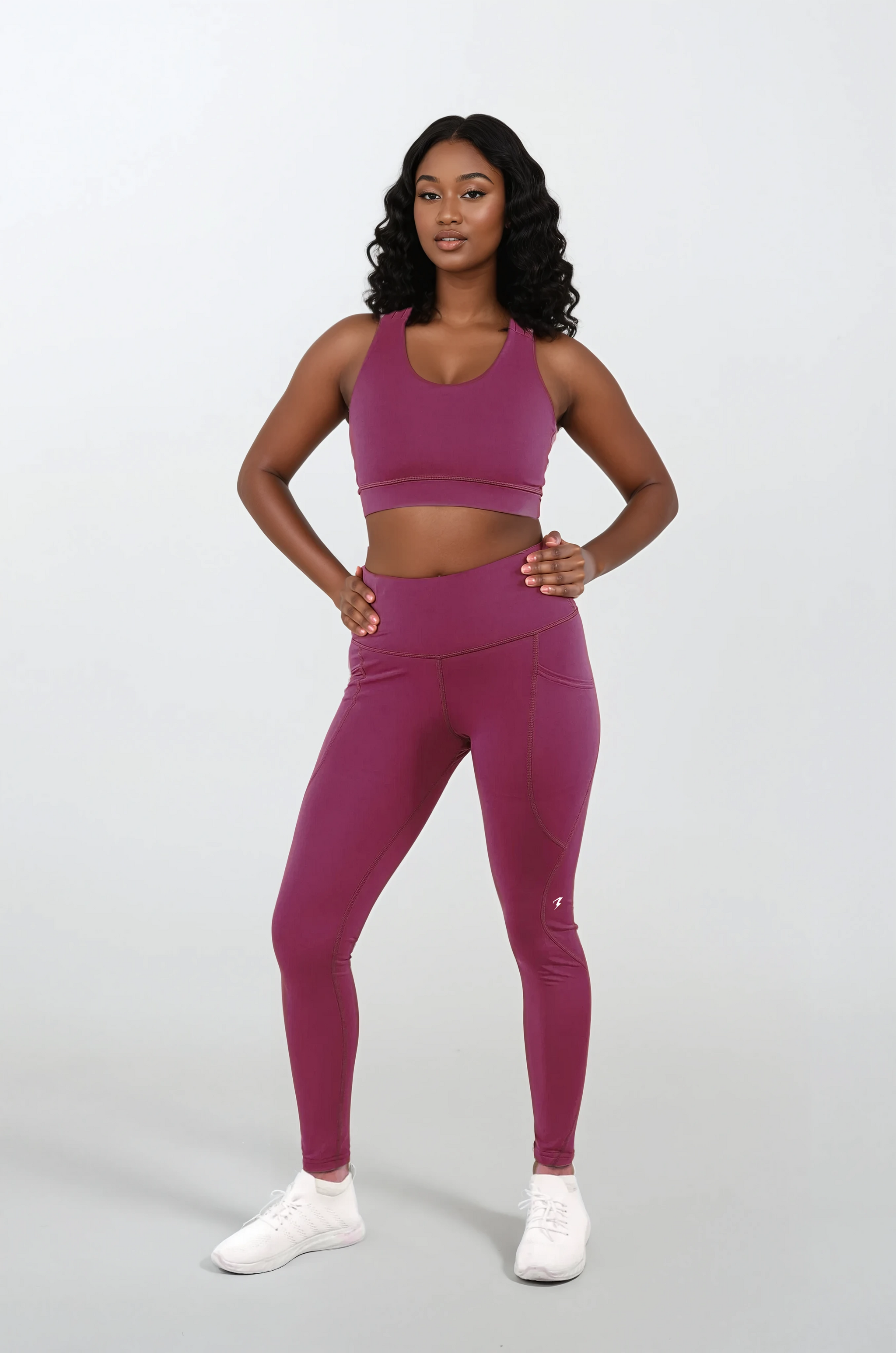 comfortable maroon gym leggings for high-intensity workouts