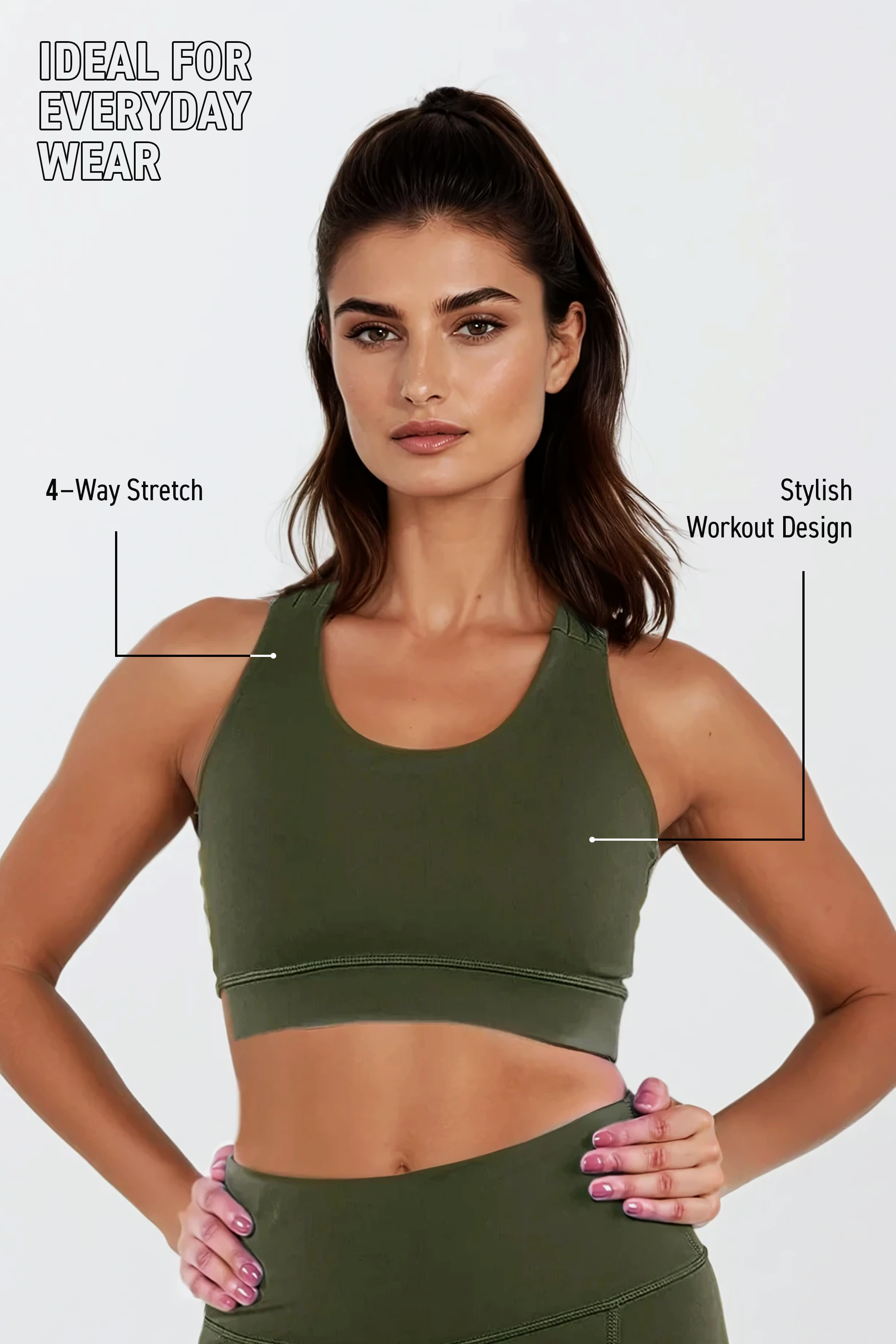 green sports bra 2025