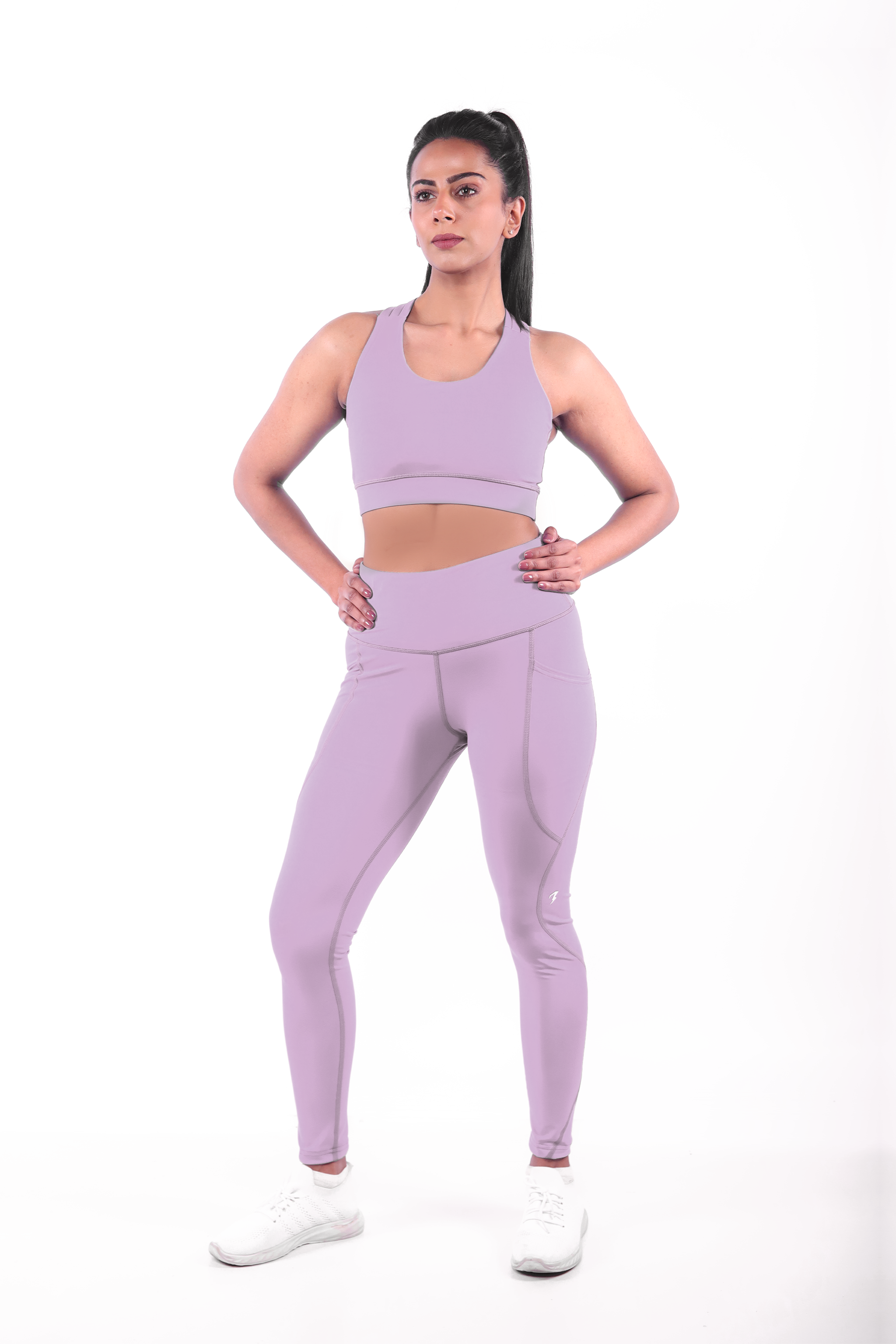 lavender activewear set