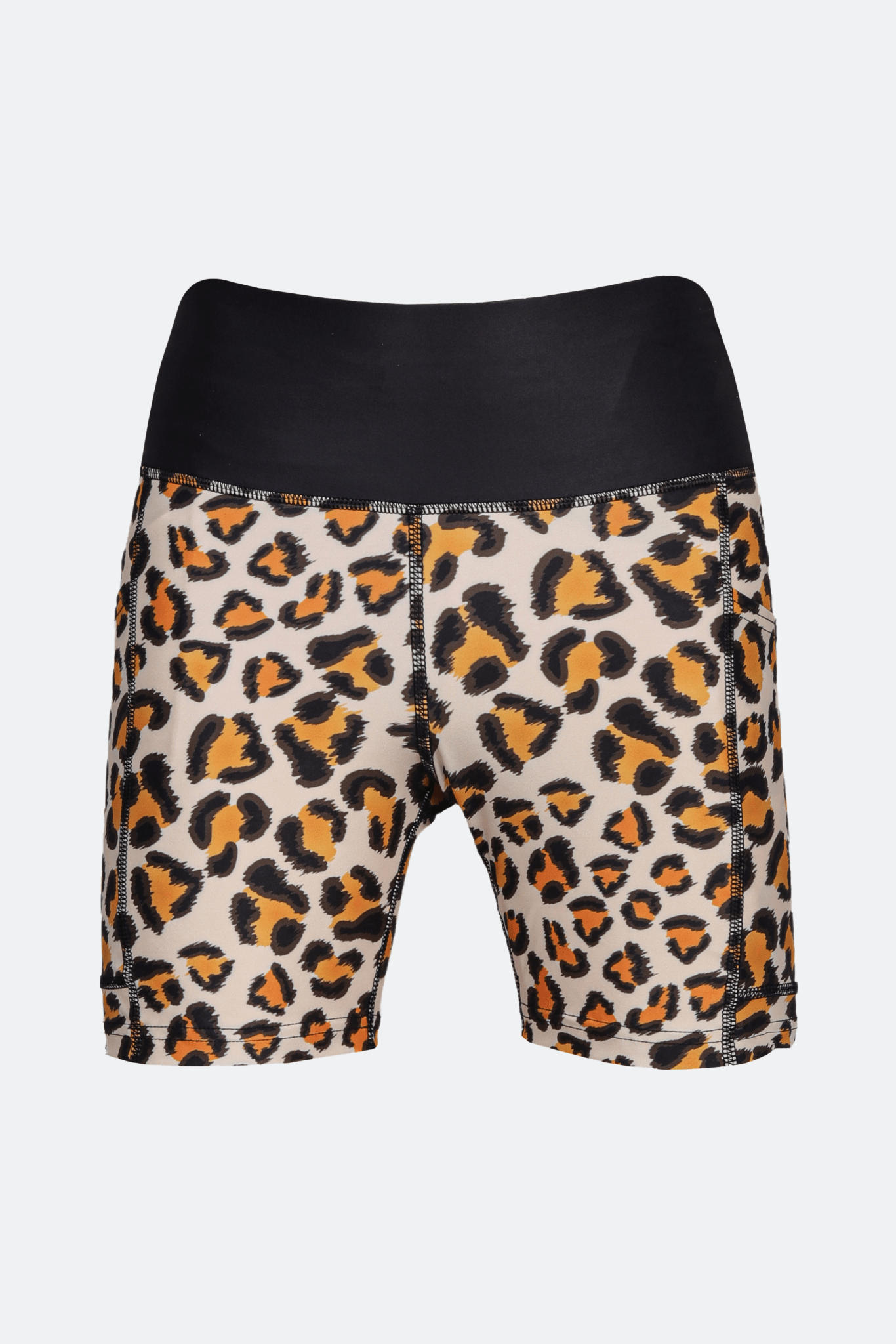 Leopard Compression Short + Bra Set - BODYBORN