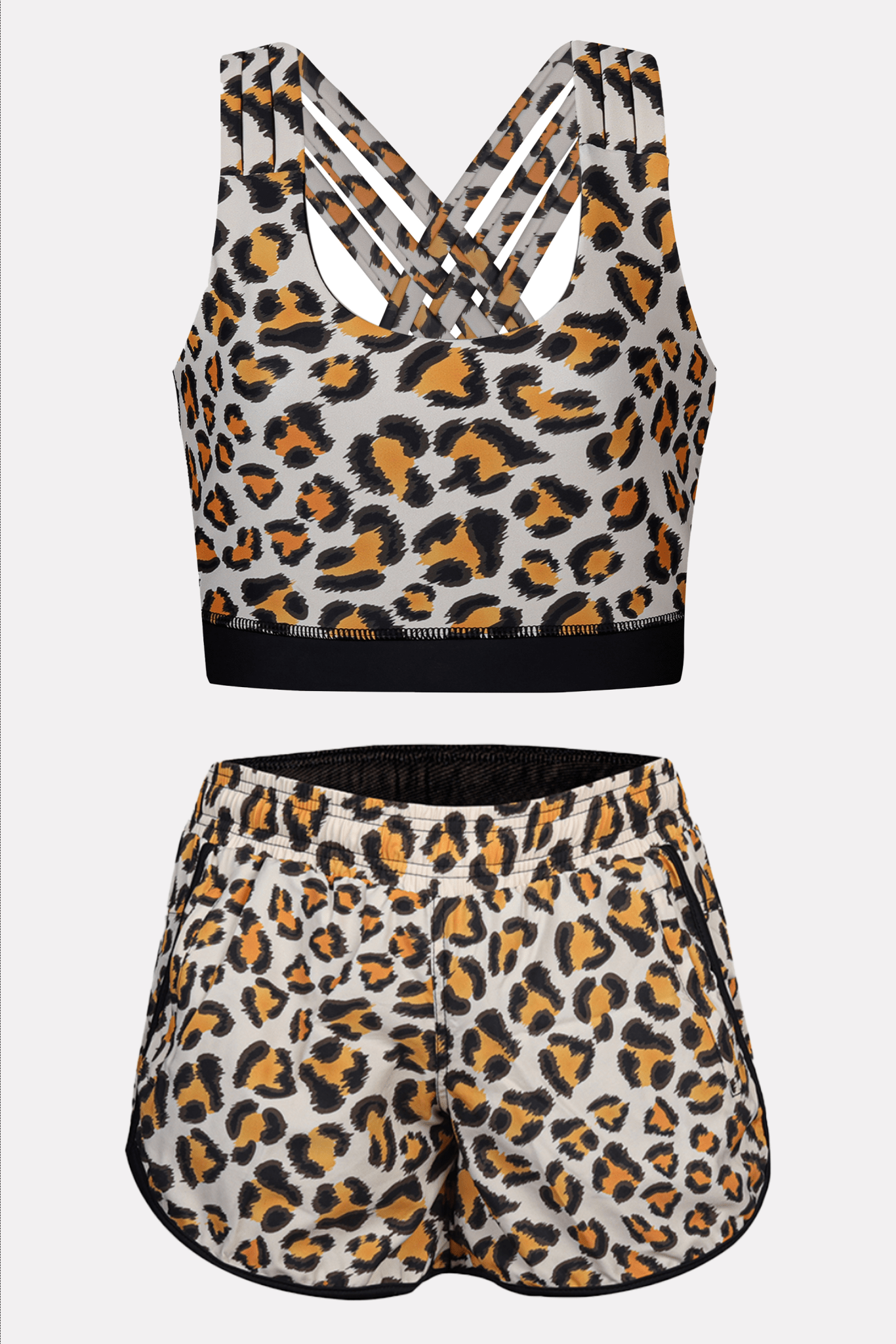 Leopard Luxe Loose Shorts - BODYBORN