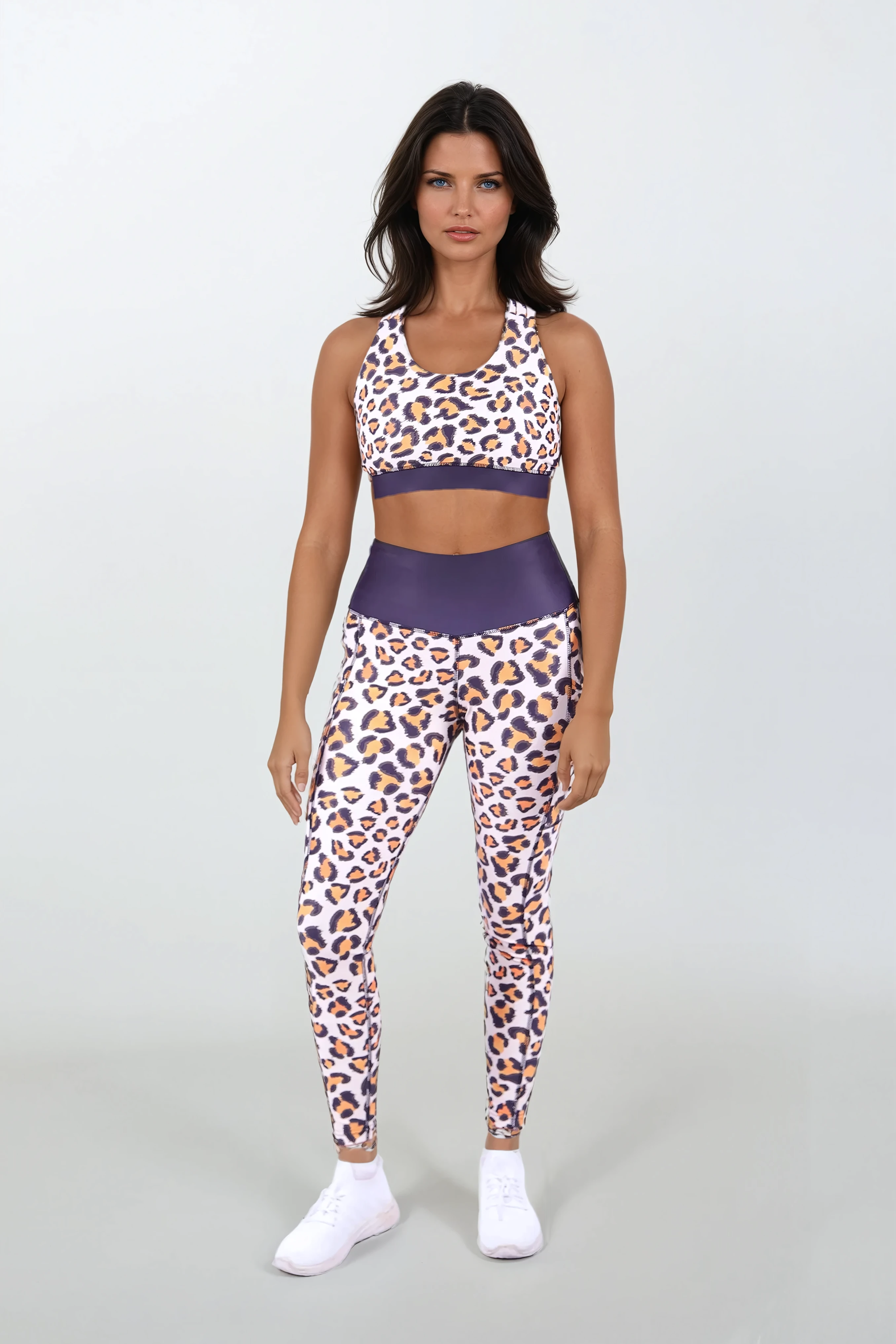 leopard print gym leggings