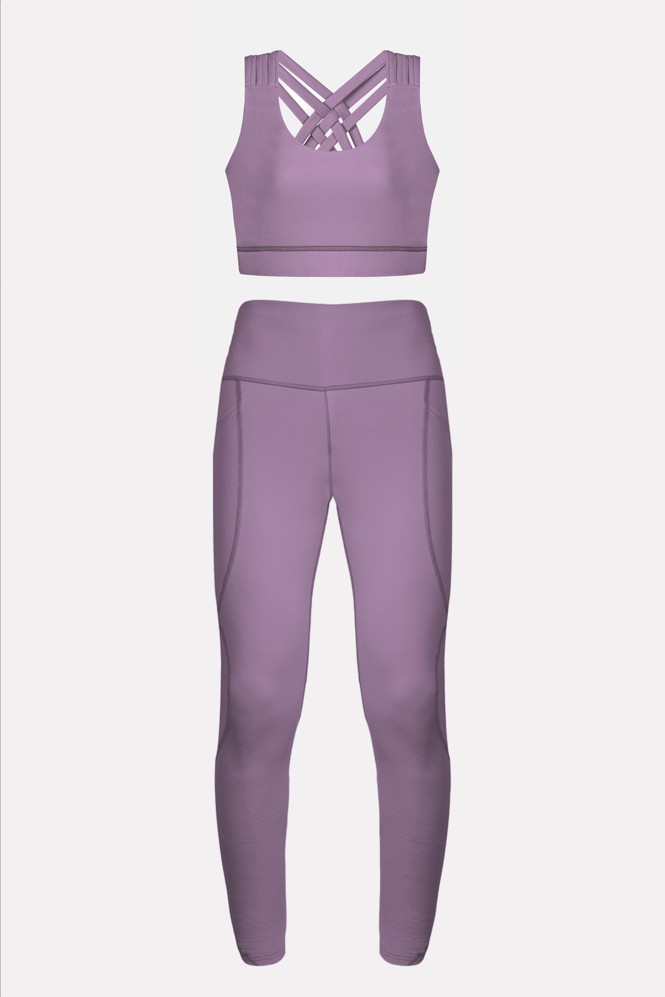 Purple Pulse Sports Bra - BODYBORN