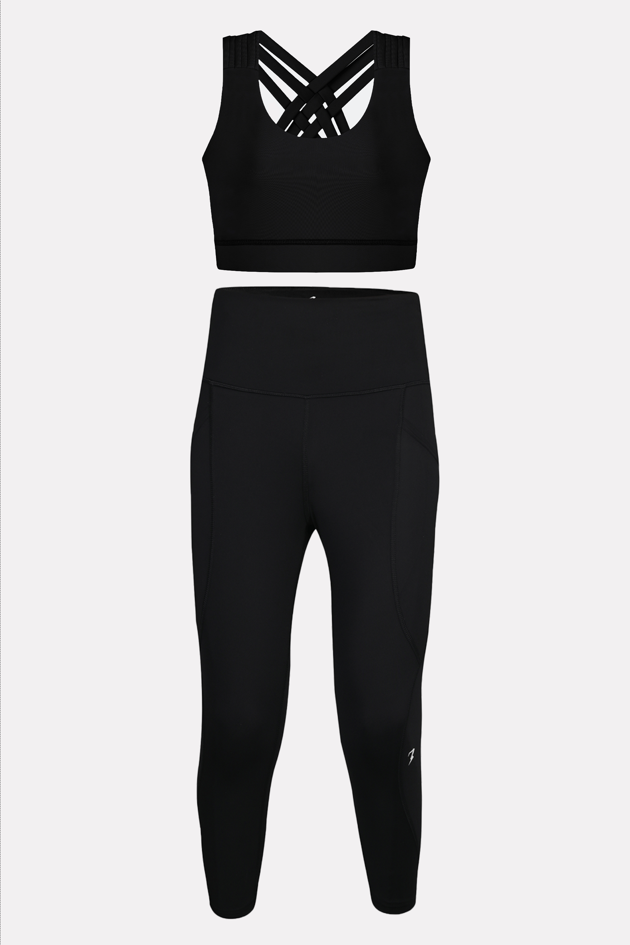 seamless black leggings