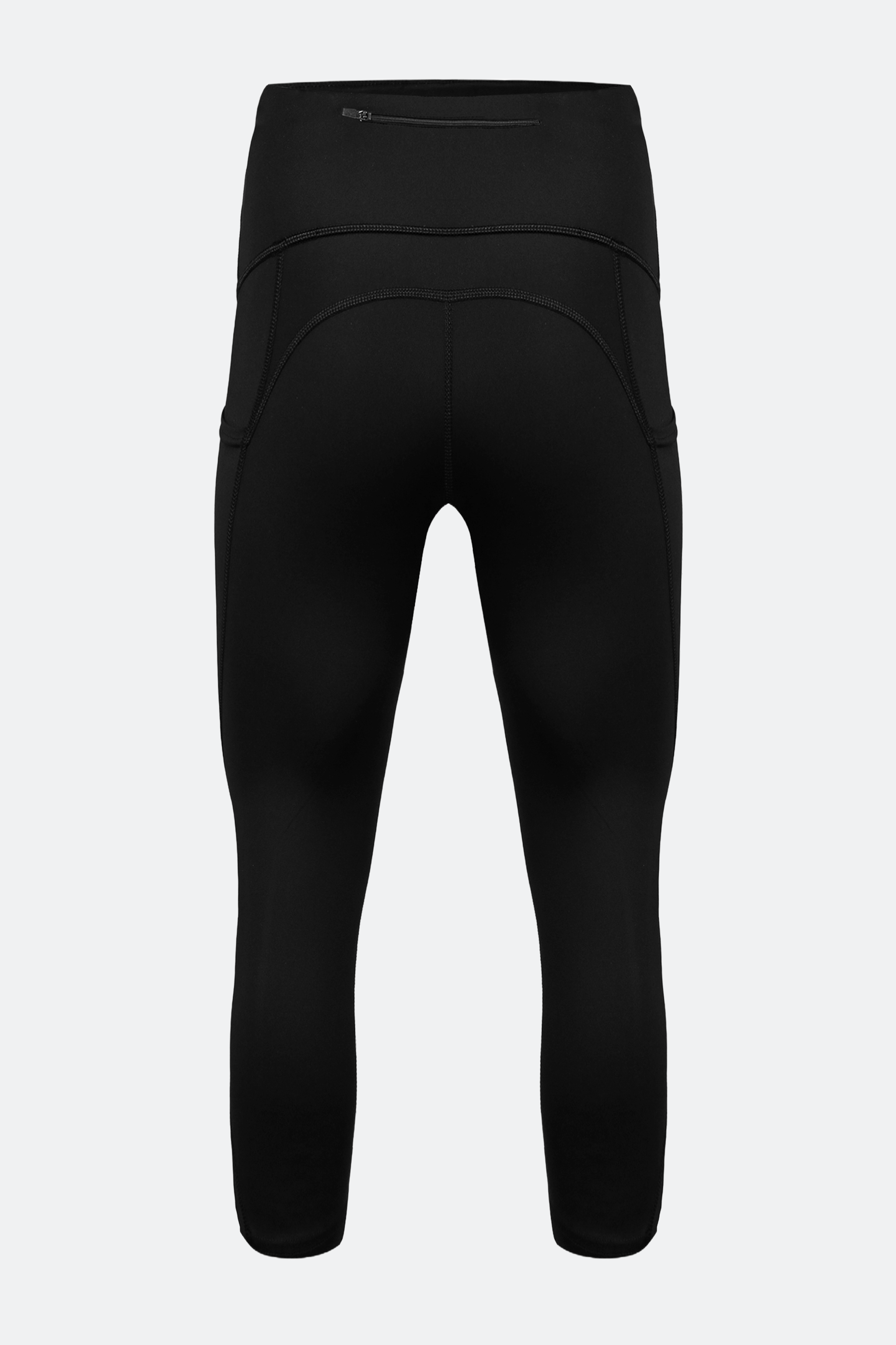 soft fabric black capri leggings for everyday wear