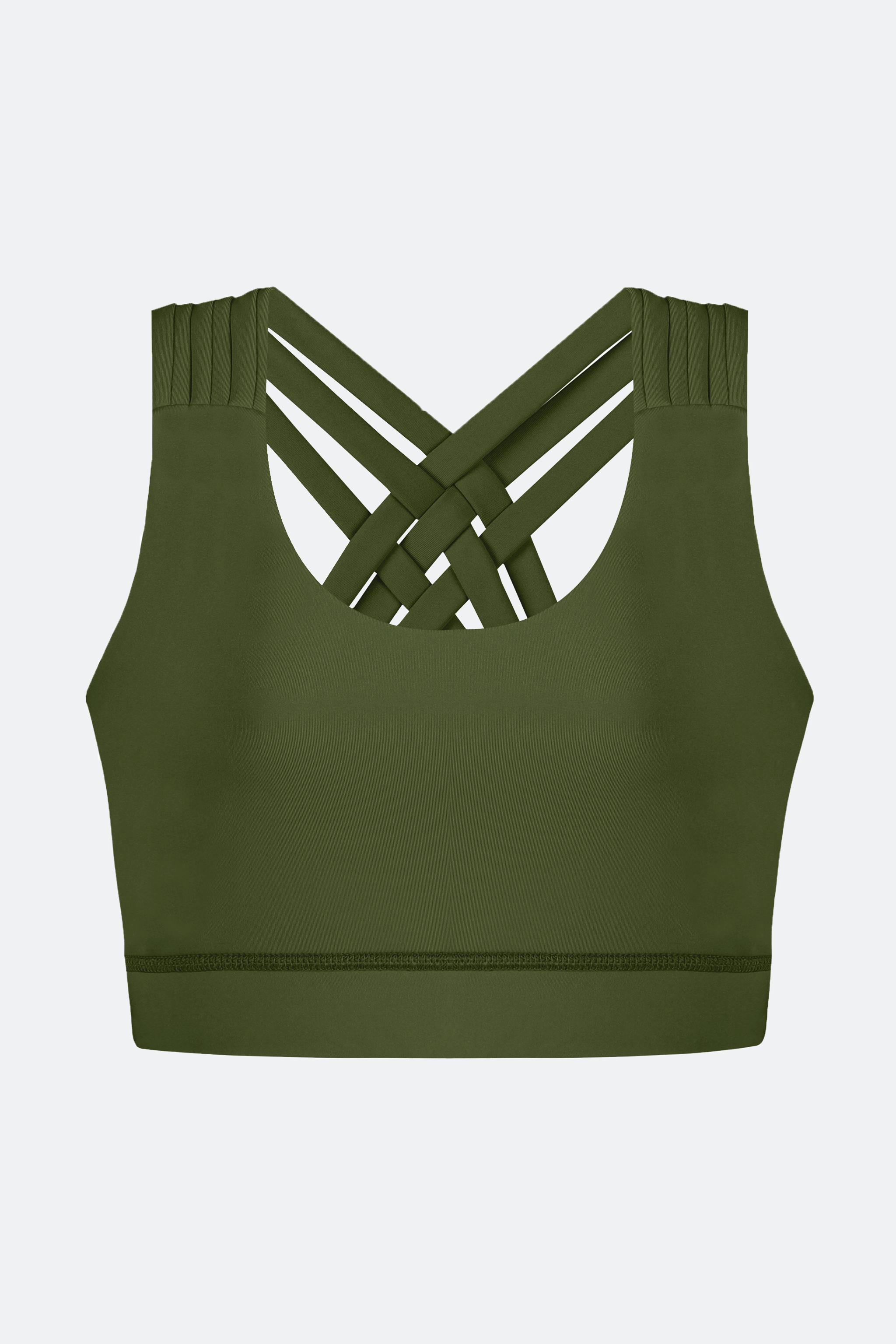 sports bra green