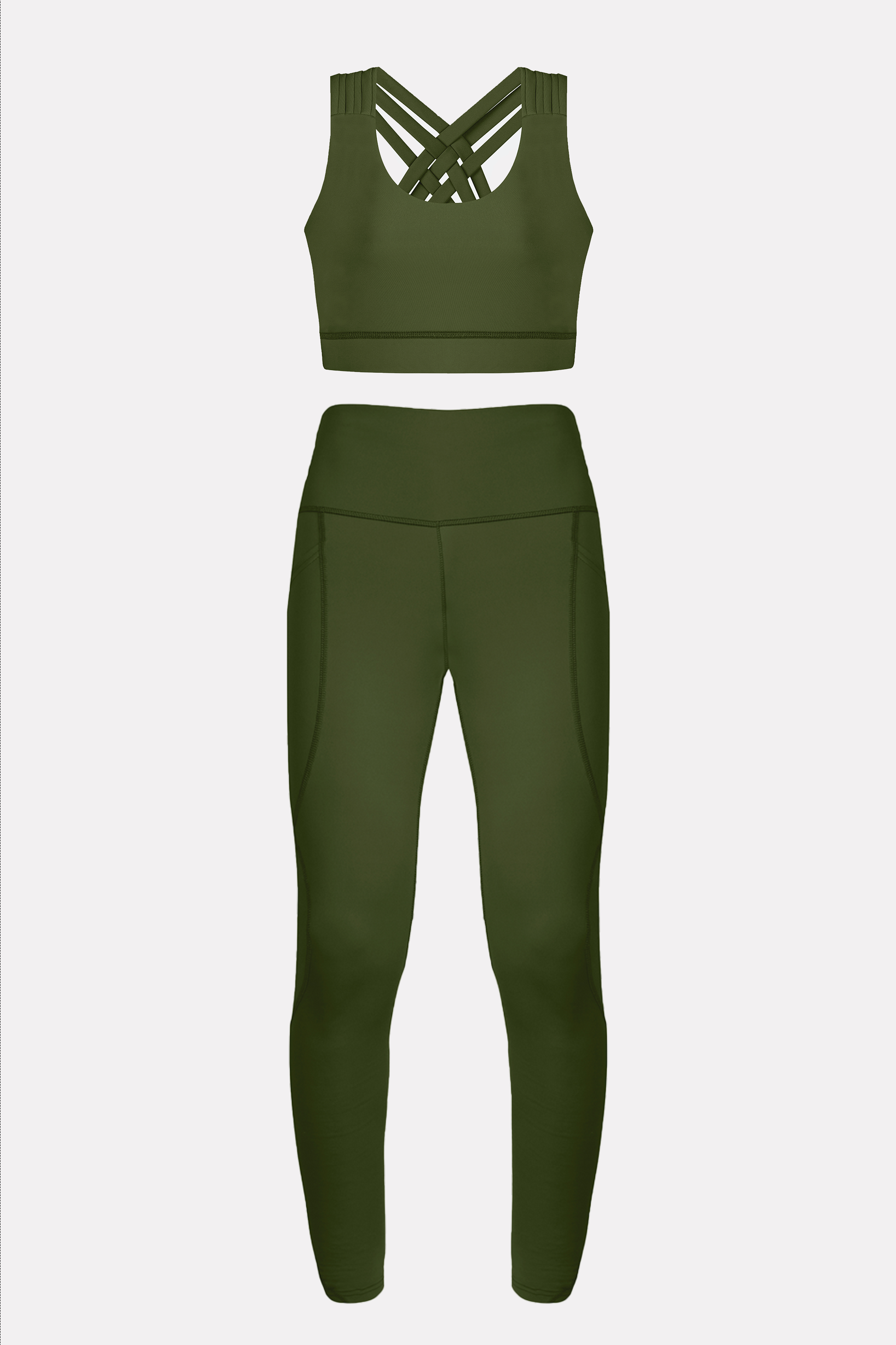squat proof olive high waisted leggings for everyday wear