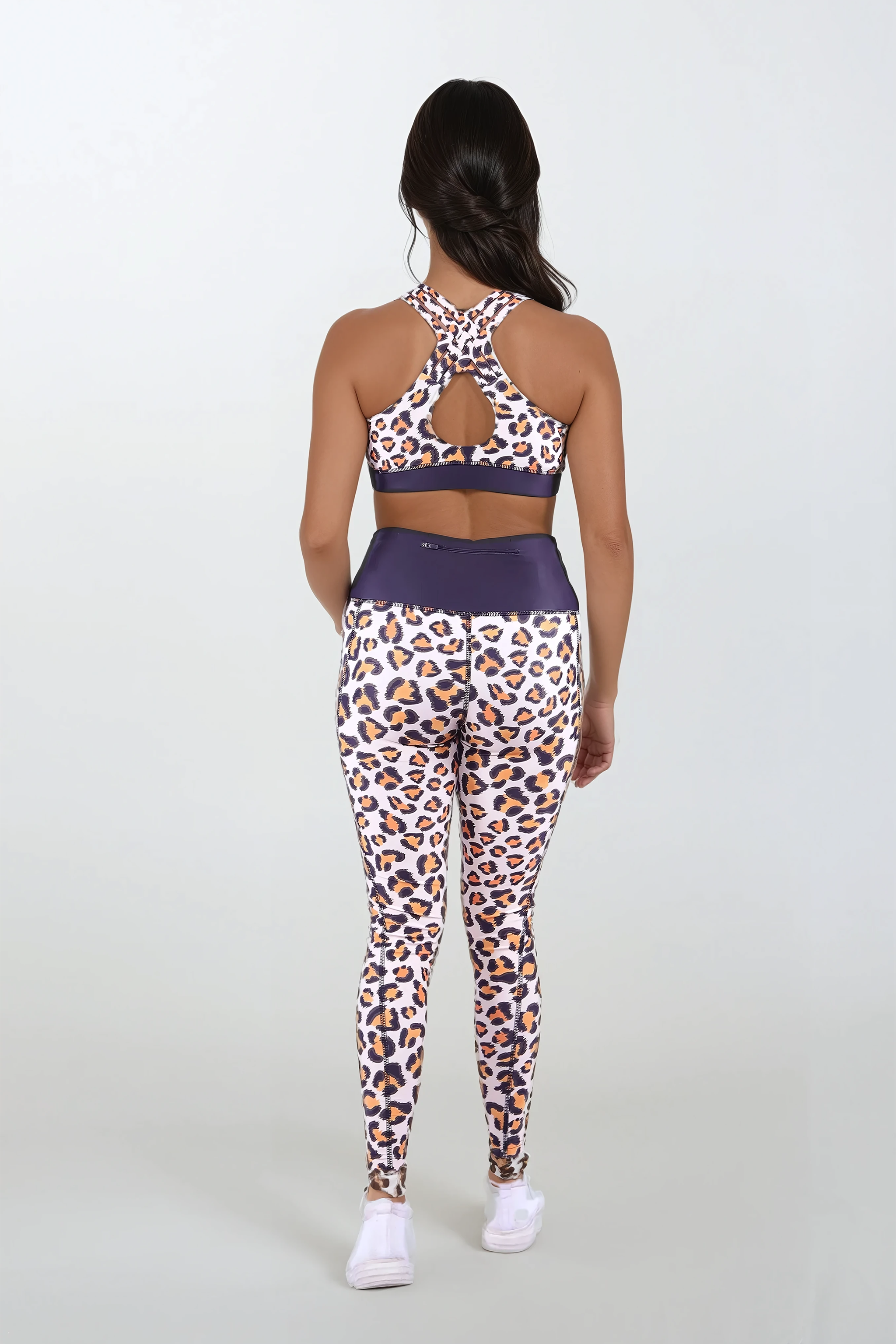womens leopard print leggings