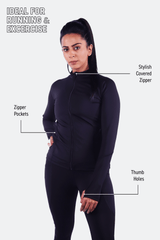 Black Luxe Jacket - BODYBORN