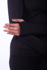Black Luxe Jacket - BODYBORN