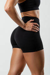 black compression shorts for under dresses