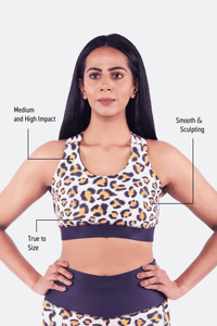 breathable cross back sports bra for running
