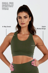 green sports bra 2025