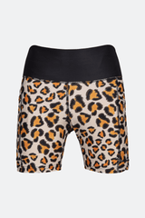 Leopard Compression Short + Bra Set - BODYBORN