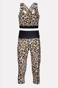 Leopard Luxe Capri - BODYBORN
