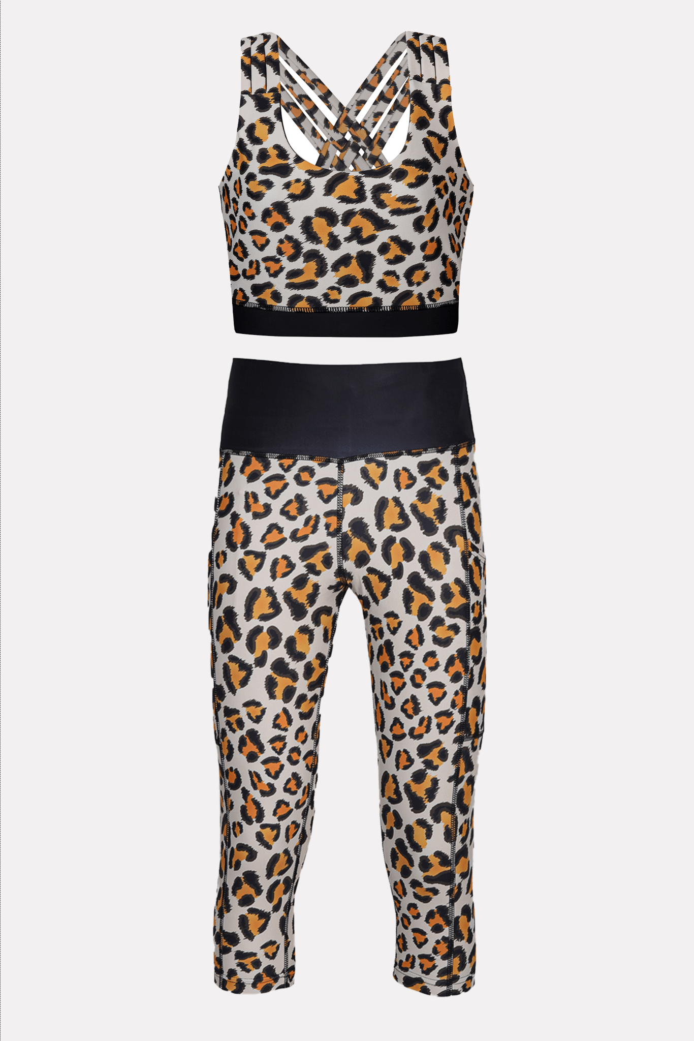 Leopard Luxe Capri - BODYBORN