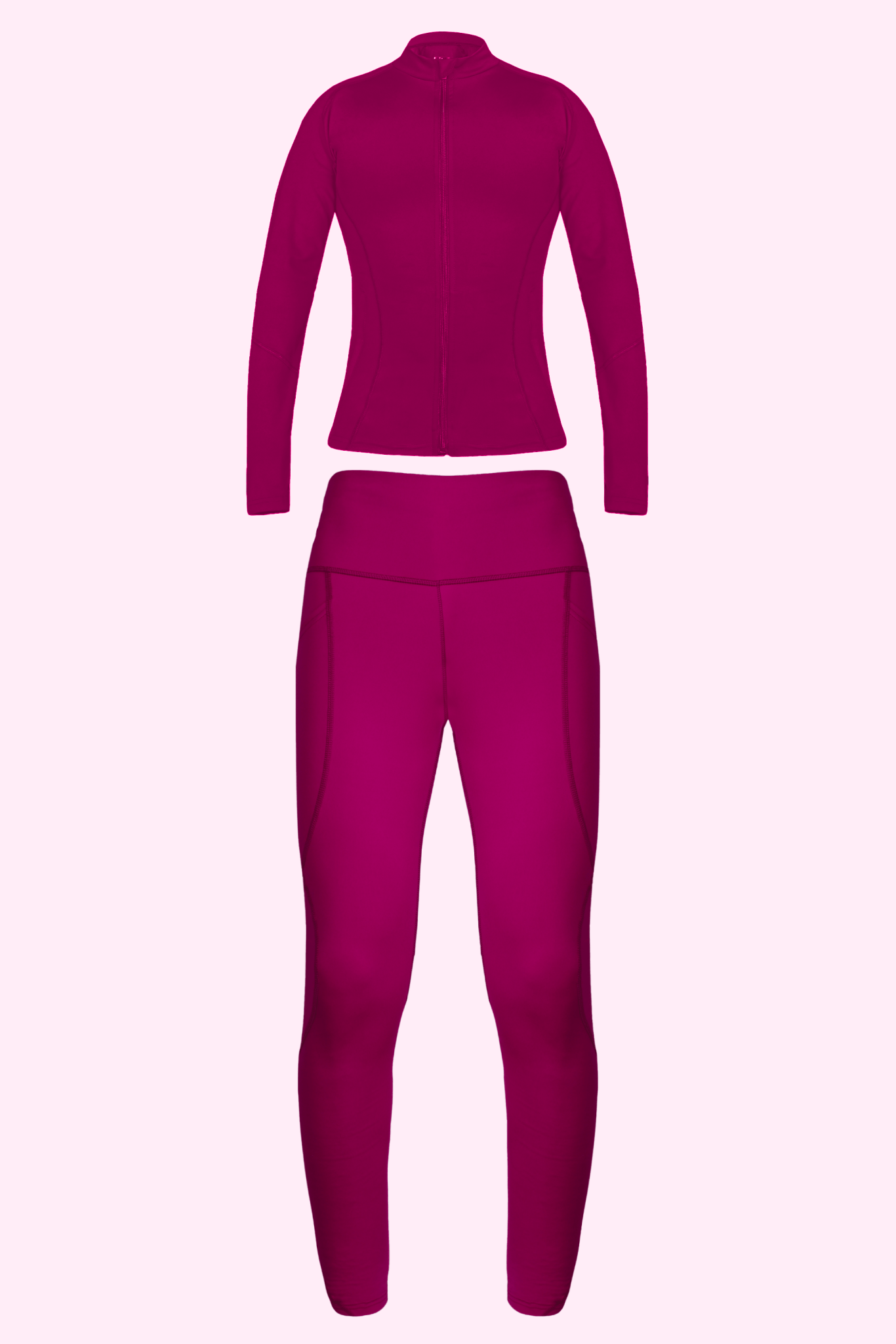 Maroon Plum Power Jacket - BODYBORN