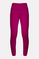 moisture wicking womens maroon leggings for gym sessions