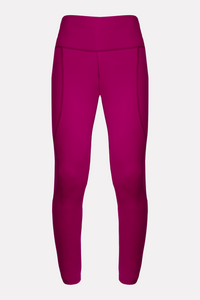 moisture wicking womens maroon leggings for gym sessions