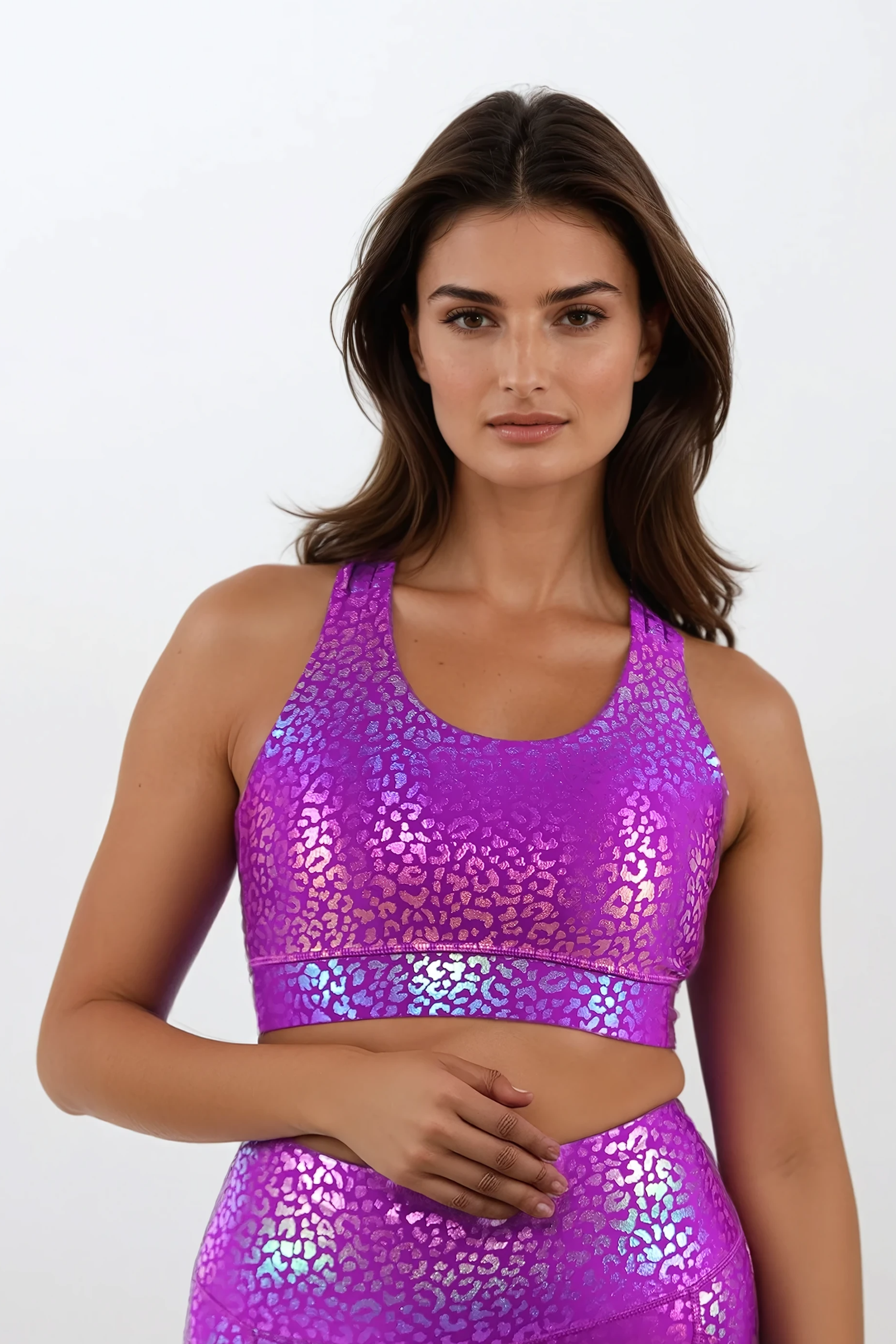 plum workout set