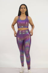 plum gym leggings