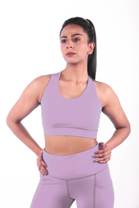 purple activewear set
