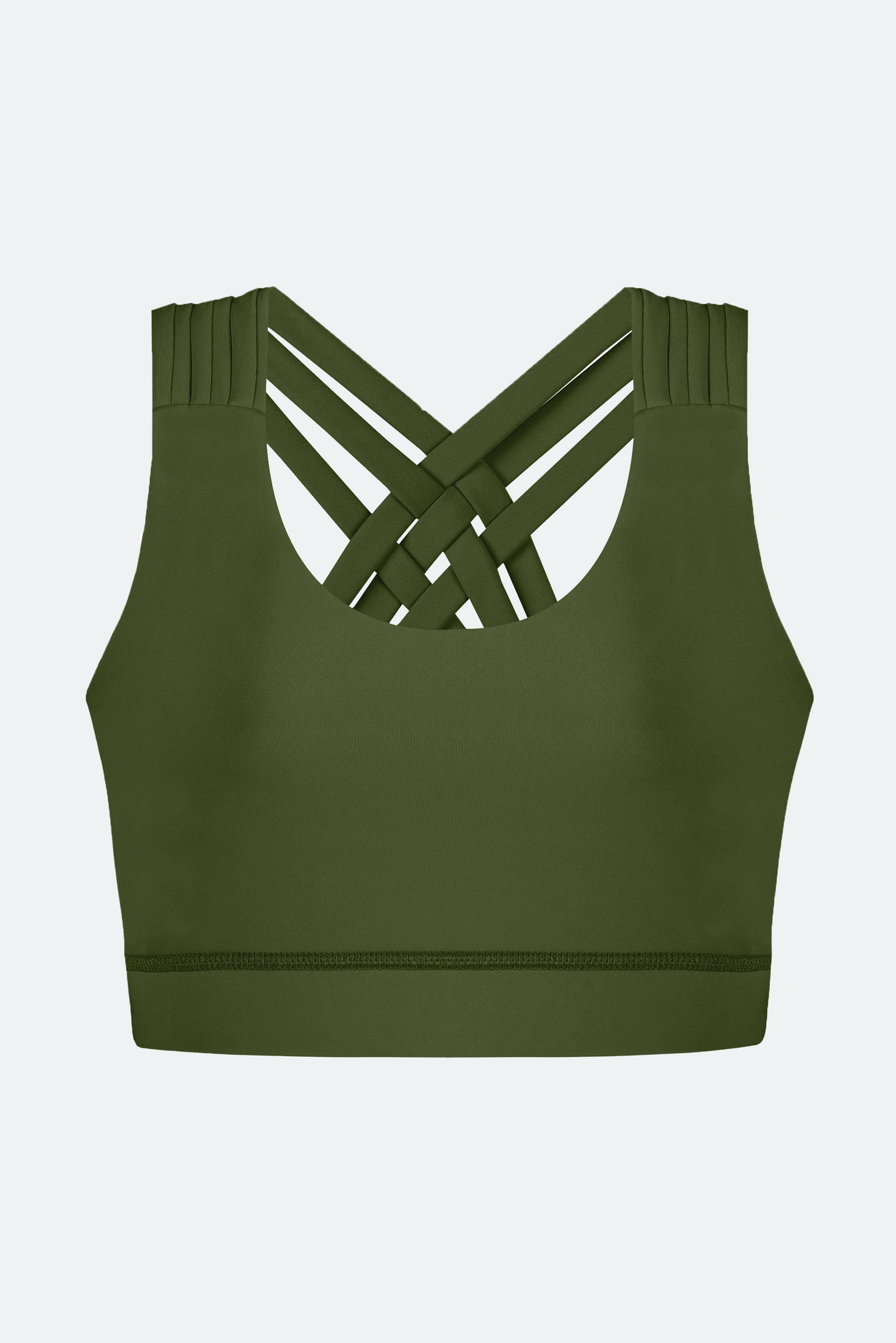 sports bra green