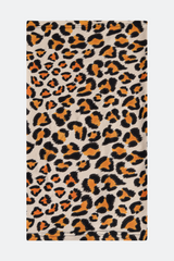 stylish strapless leopard top for casual wear