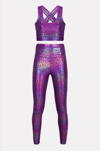 trendy plum gym leggings for everyday workout wear