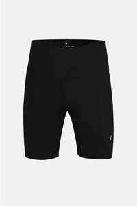 women's black compression shorts