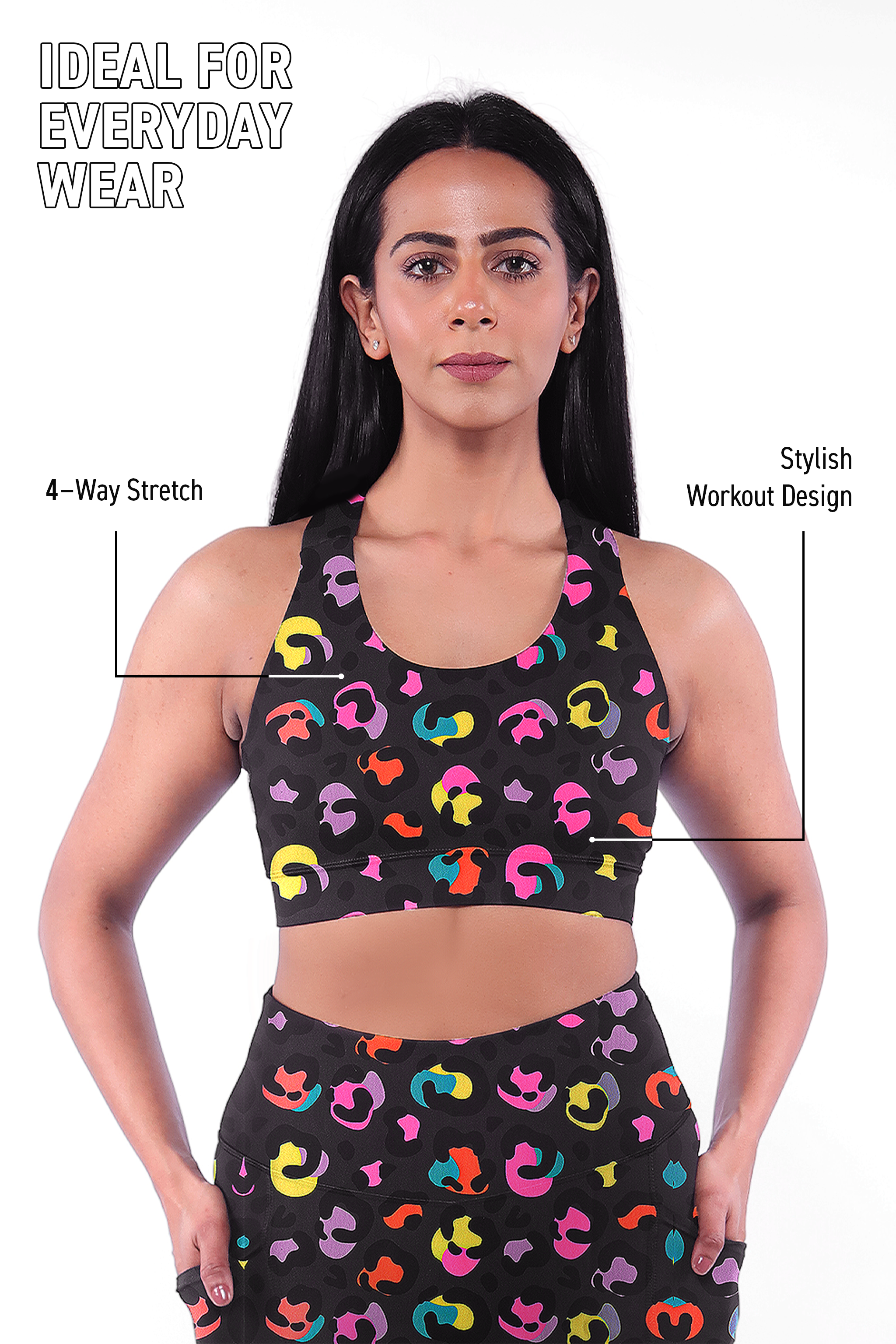 women’s cross-back sports bra